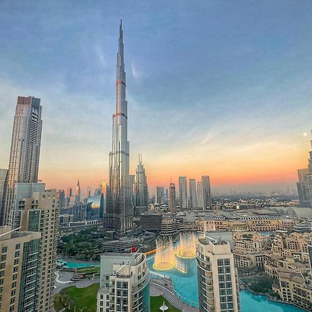 Prestige Living 2Br With Full Burj Khalifa And Fountain View By Auberge 두바이 외부 사진