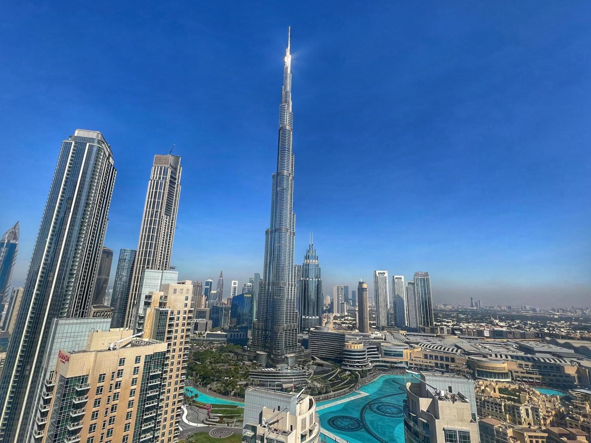 Prestige Living 2Br With Full Burj Khalifa And Fountain View By Auberge 두바이 외부 사진