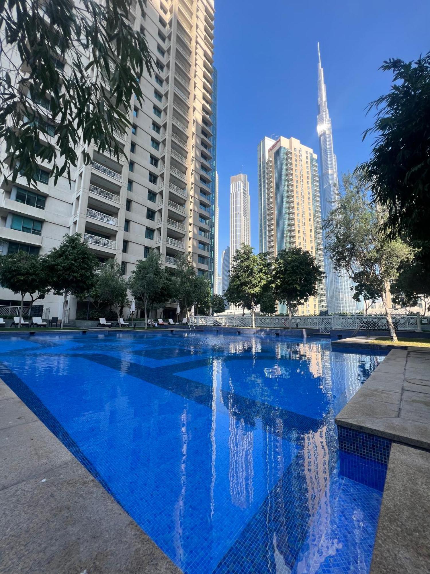 Prestige Living 2Br With Full Burj Khalifa And Fountain View By Auberge 두바이 외부 사진