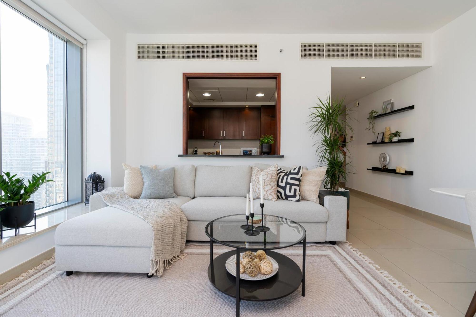 Prestige Living 2Br With Full Burj Khalifa And Fountain View By Auberge 두바이 외부 사진